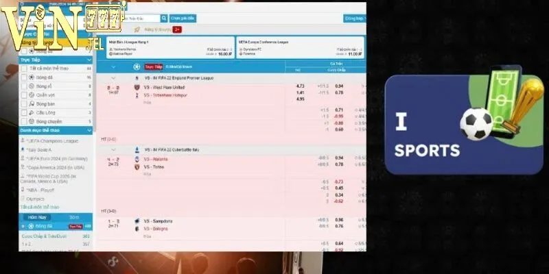 Cơ hội nhận thưởng cực hấp dẫn khi chơi thể thao tại VIN777