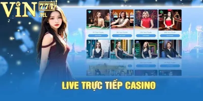 Khám phá các thể loại game Live Casino 